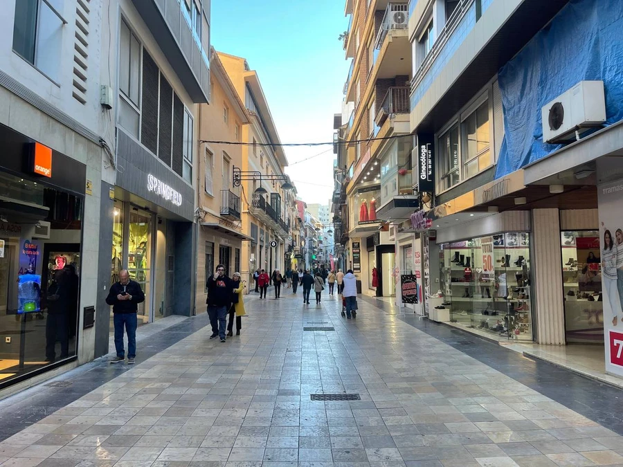 Einkaufsbereich Gandia Centre Històric