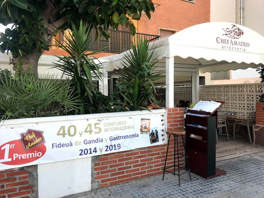 Chef Amadeo à Gandía