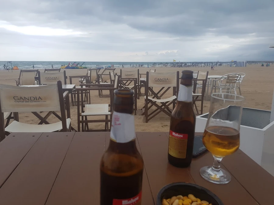 Terrasse des Chiringuito Bayren