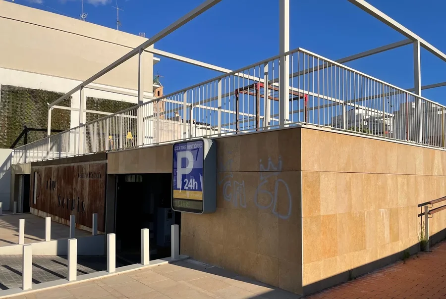 Parkplatz im Zentrum von Gandía - Serpis