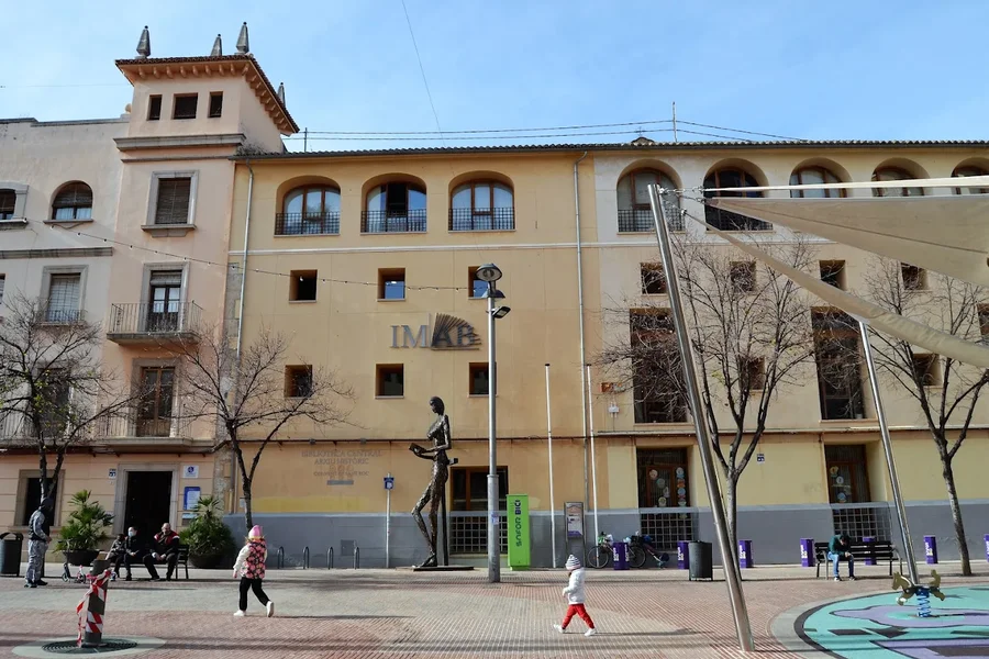 Bibliothek an der Plaza del Rey Jaume