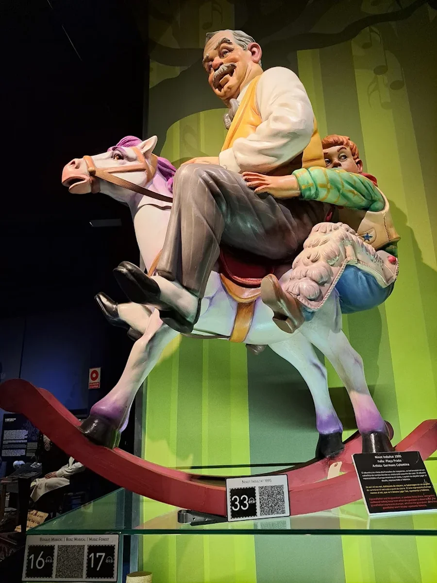 Ninots im Fallas-Museum von Gandía