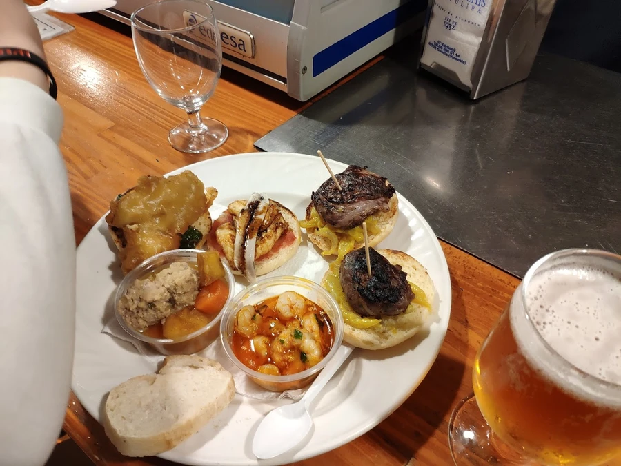 Gerichte im Restaurant Casa Sanchís in Gandía