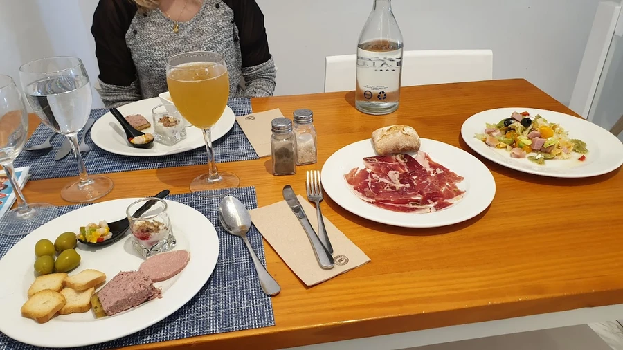 Serrano-Schinken im Villa Luz