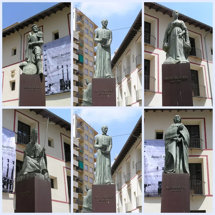 Borja-Statuen in Gandía