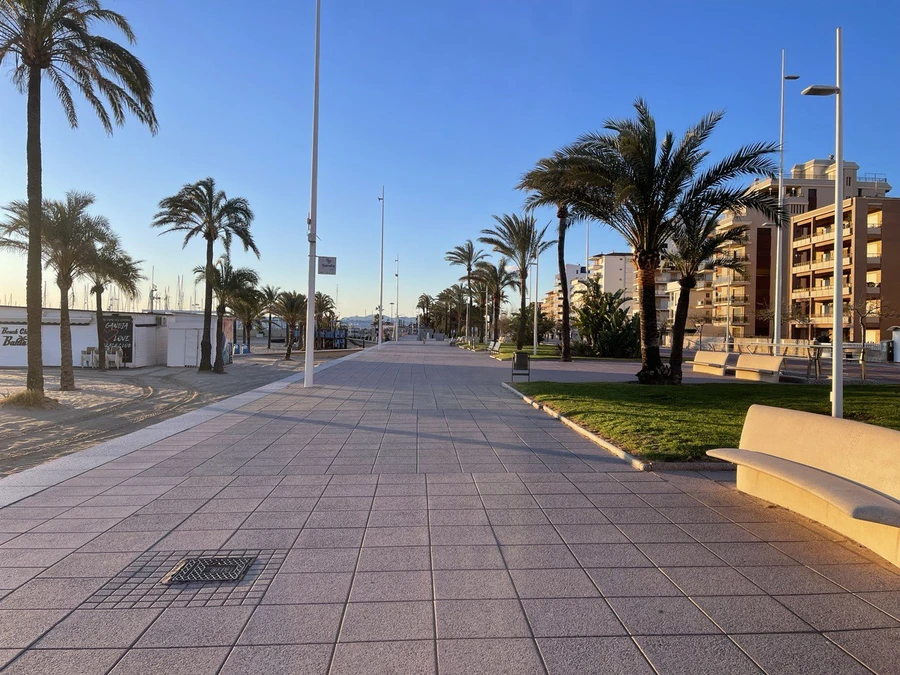 Strandpromenade von Gandía