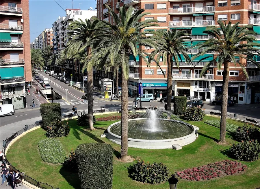 Plaza Cristo Rey in Gandía