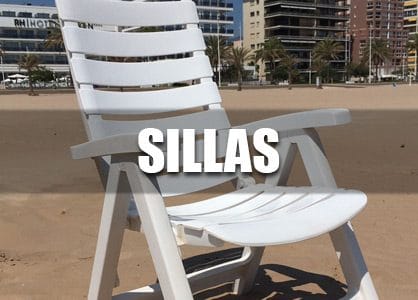 sillas alquiler gandia