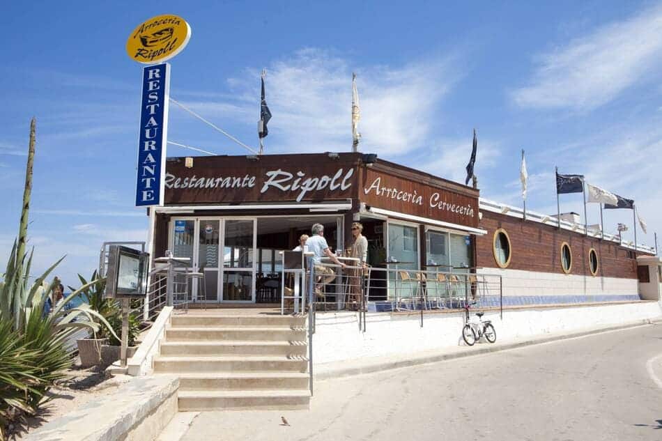 Restaurante Ripoll l'un des meilleurs restaurants sur la plage de Gandía