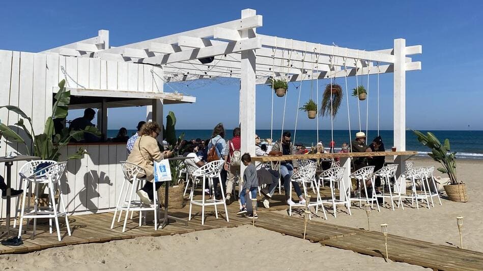 meilleurs bars de plage de Gandía