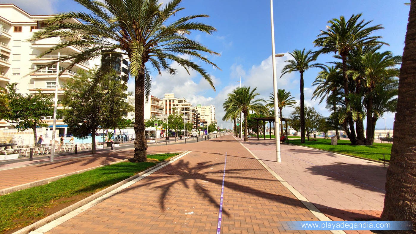 Gandia Seafront Promenade